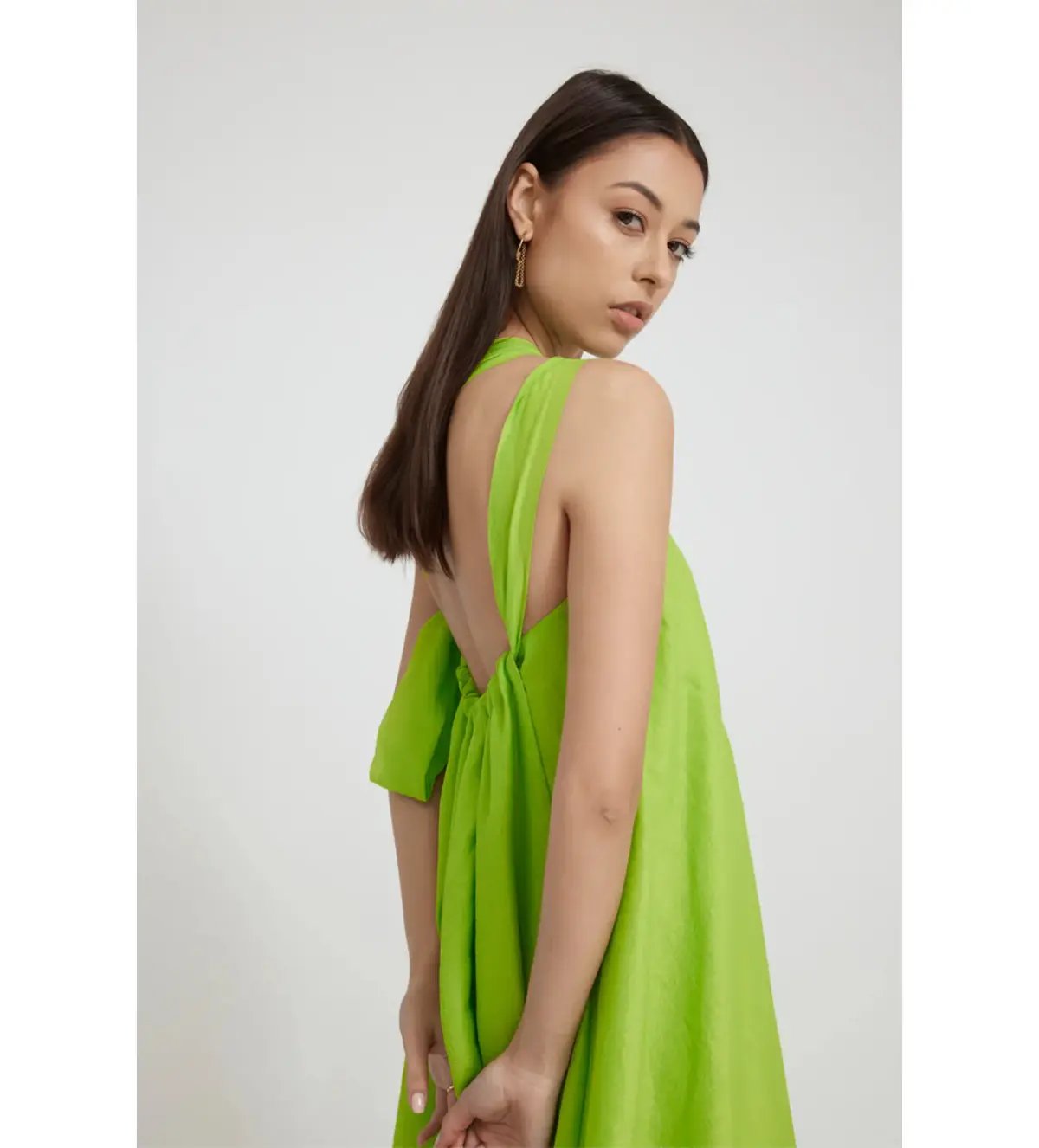 Tojha Lola Maxi Dress Lime Size AU 8 photo 4