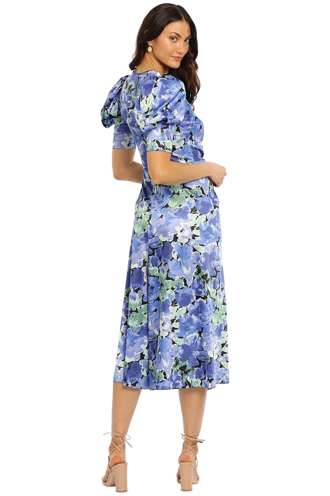 Sierina Dress - Blue Floral photo 4