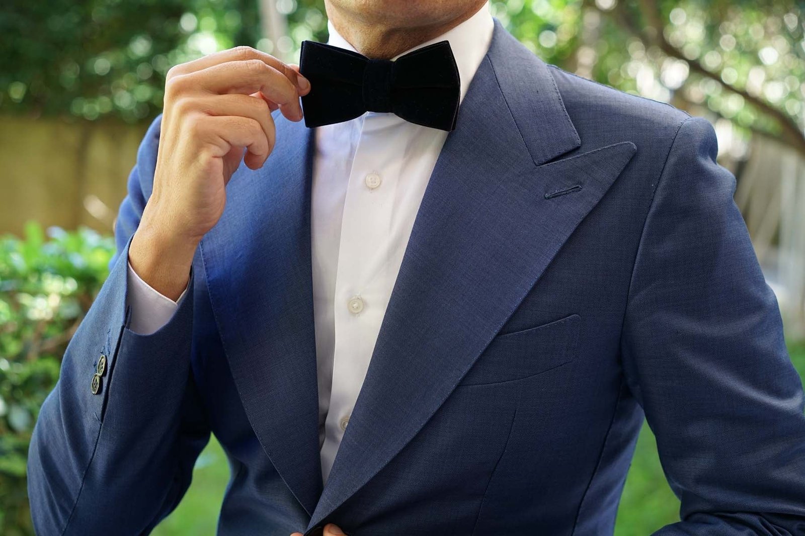 Otaa Black Velvet Classic Bow Tie photo 2