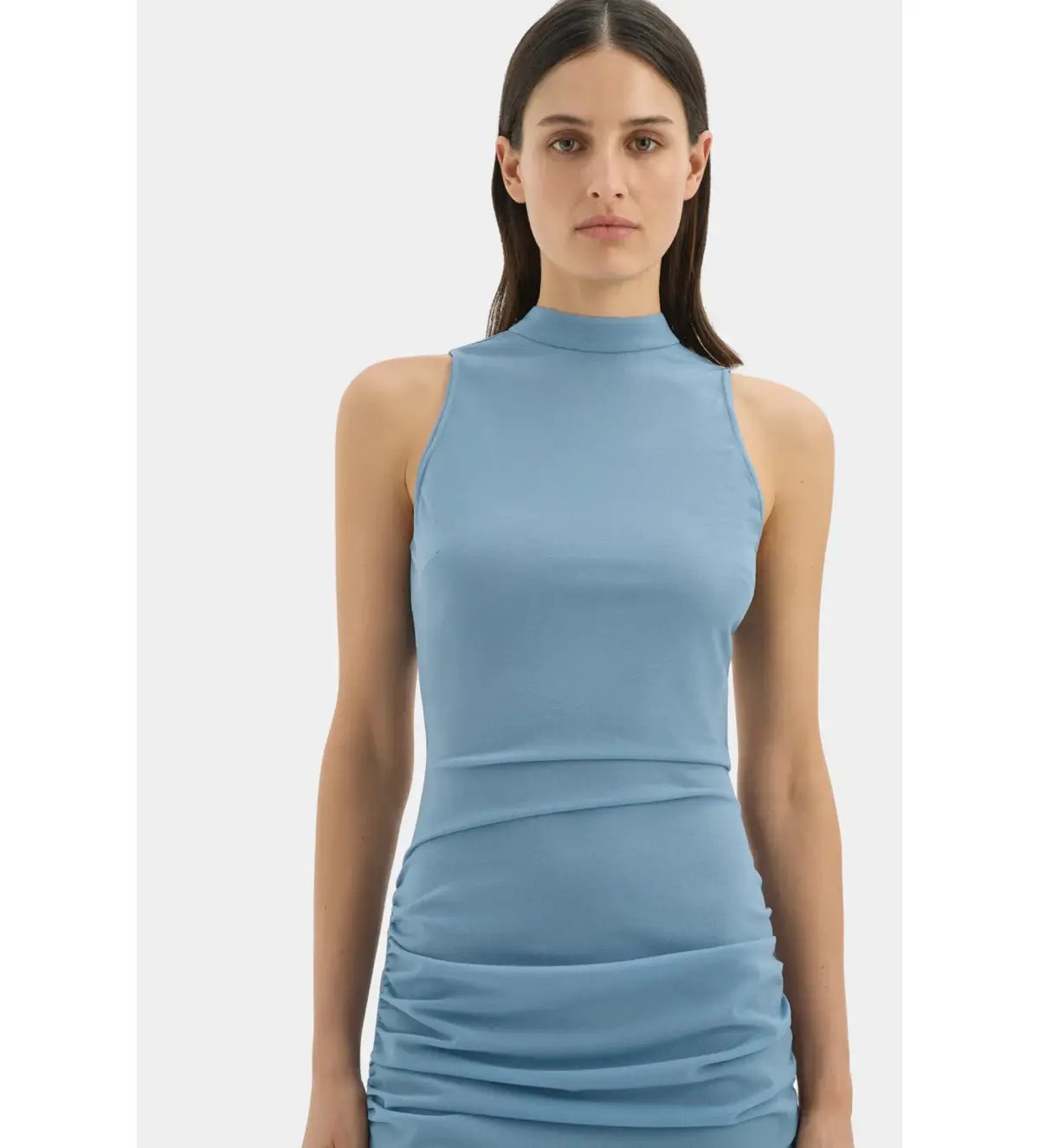 Sir The Label Ruby Open Back Gown in Aqua Size 10 photo 3