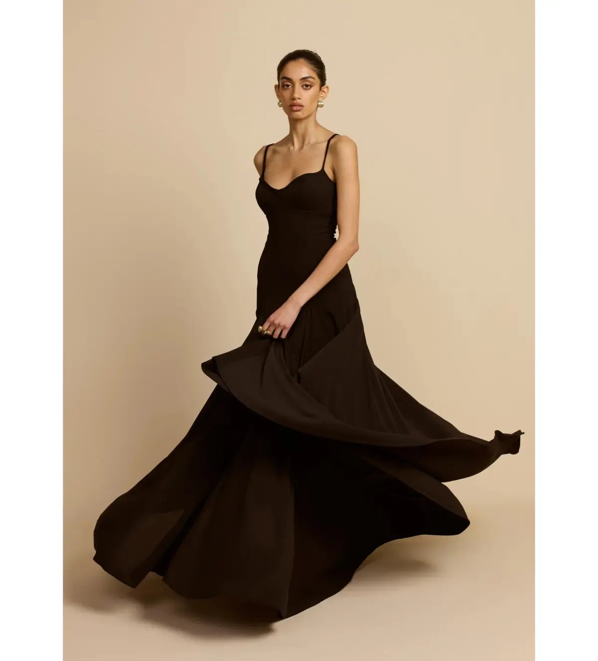 Paloma Dress in Black Size XS photo 3