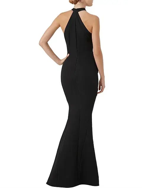 Rachel Gilbert Arden Gown Black Size AU 12 photo 2