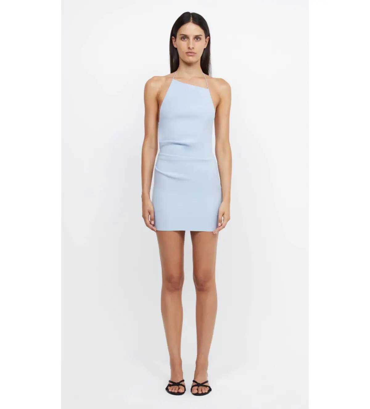 Bec & Bridge Andy Asym Mini Dress Blue Size 12 photo 2
