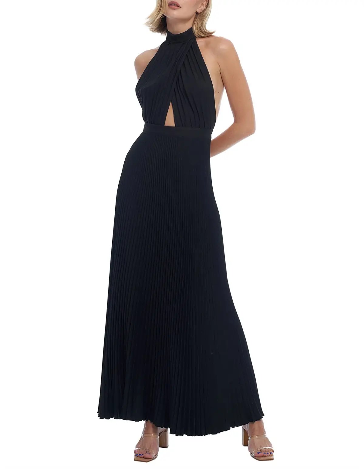 L'Idee Renaissance Gown Black Size 10 photo 5