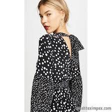 Rixo Anna Disco Spot Silk Dress photo 2