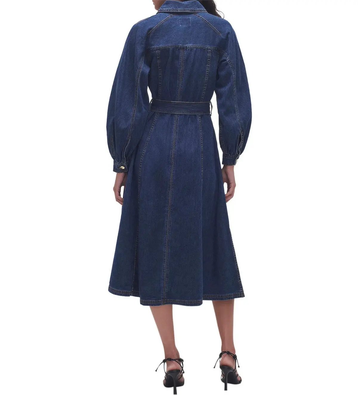 Aje Colorado Denim Midi Dress Size XXS / AU 4 photo 3
