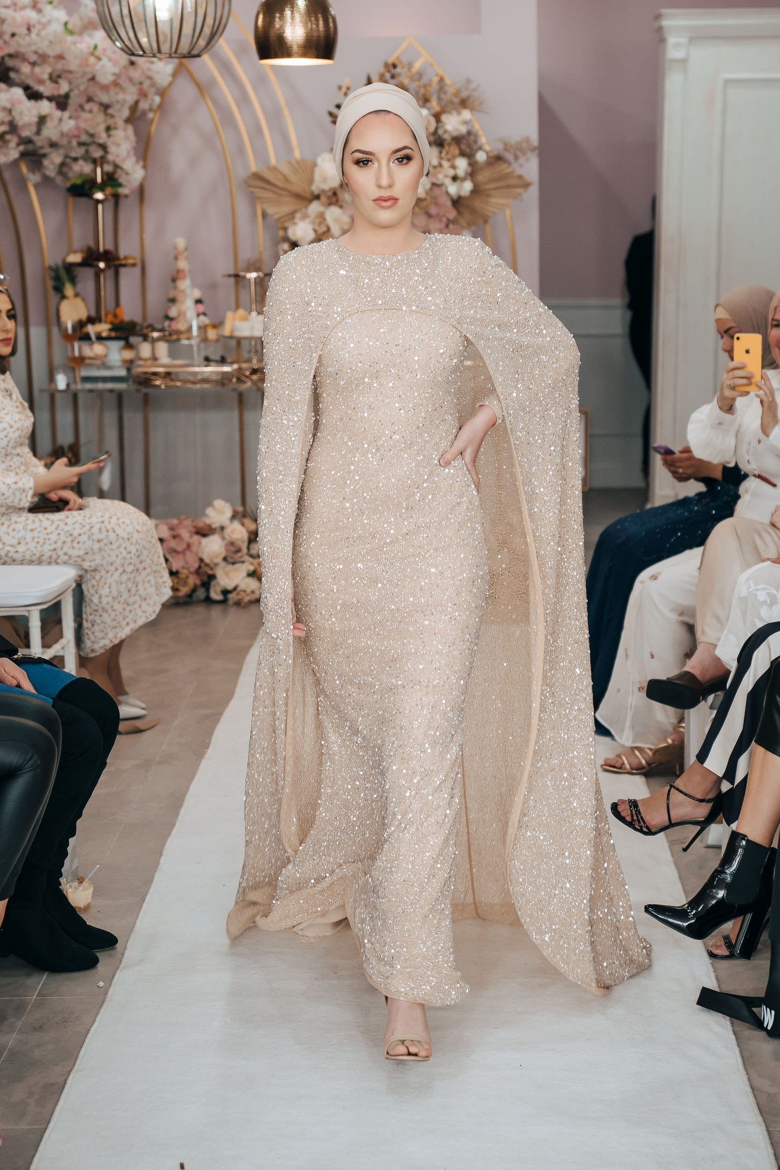 HAWRA CAPE BY MY SECRET WARDROBE NUDE photo 6