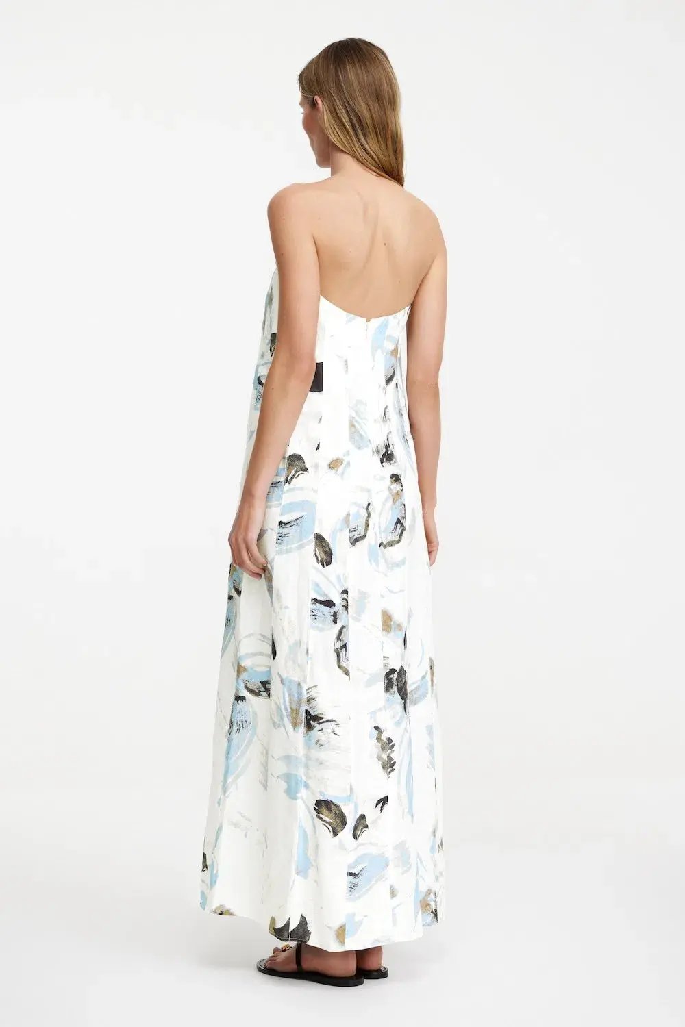 SIGNIFICANT OTHER ROSALIE MAXI DRESS PRINT SIZE 8 photo 3
