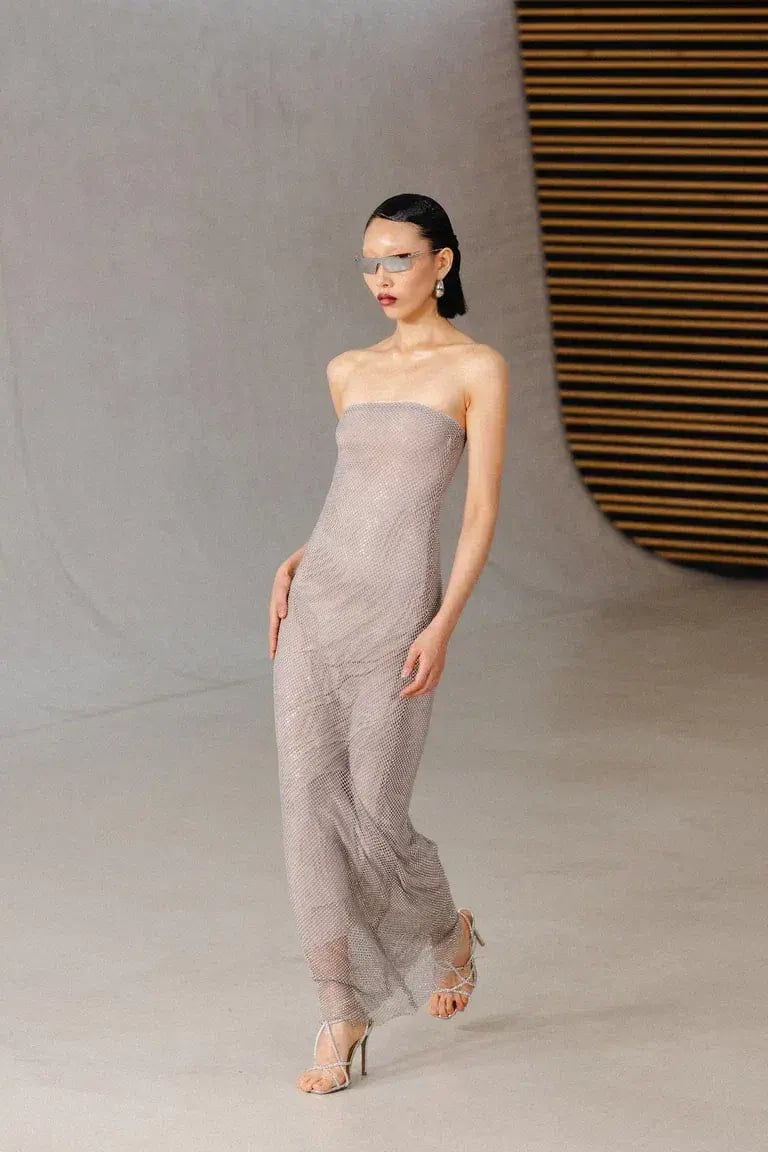 Henne Carmine Dress Nude Size XXS/XS / AU 6 photo 3
