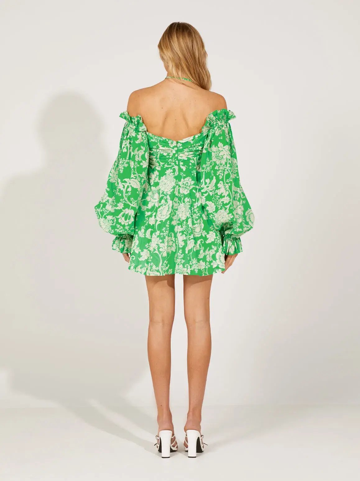 Alice McCall Mary Anne Mini Dress Green Apple Size 8 AU photo 3