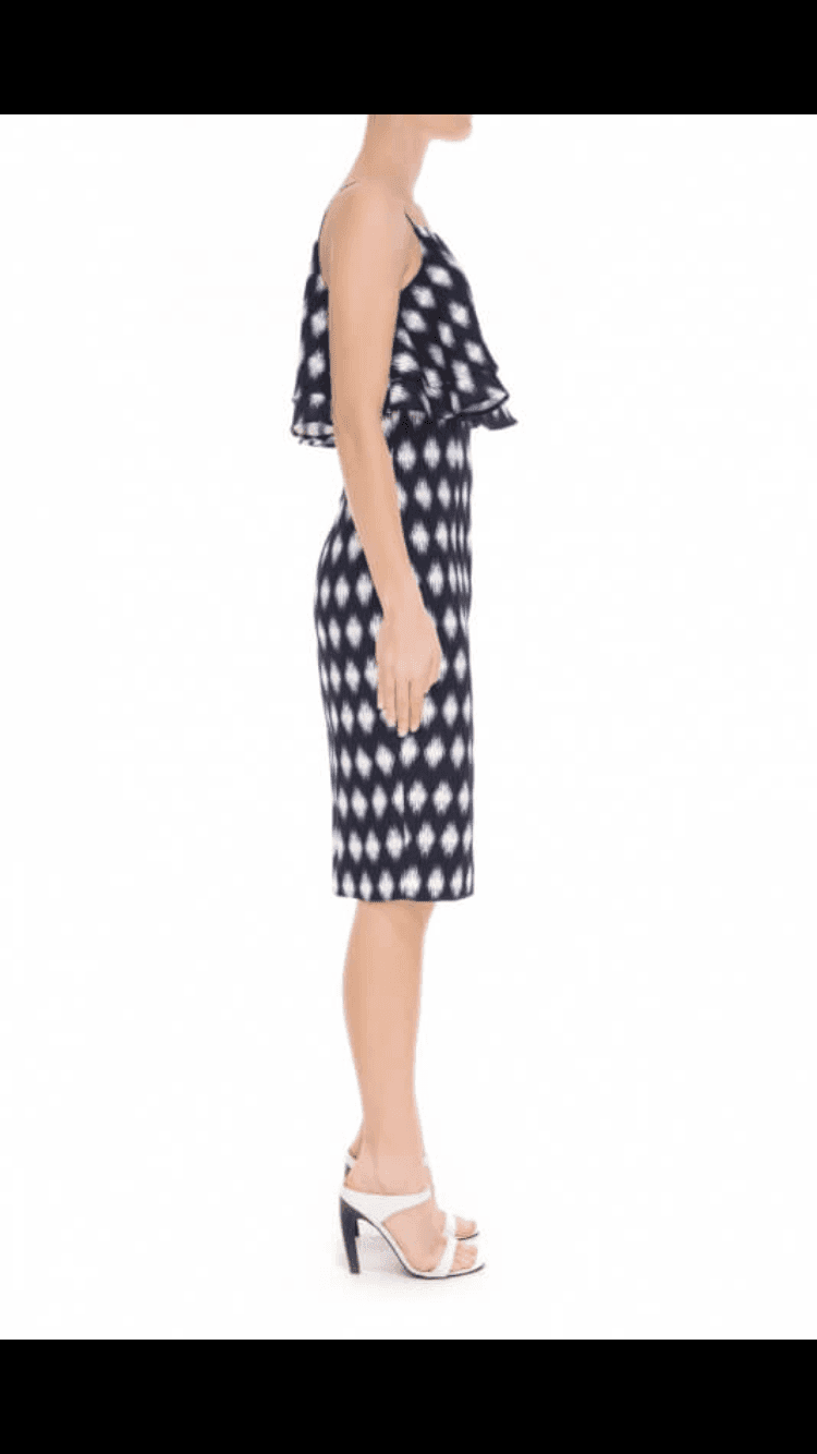 Finders Keepers - Move on Up Navy Midi Size 8 photo 3