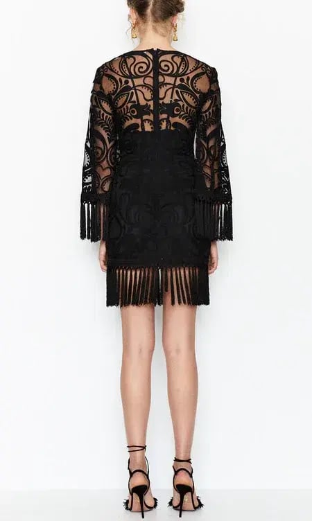 Alice McCall Rhiannon Mini Dress Black Size 6 photo 3
