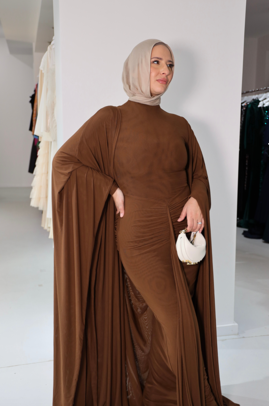 ALUYA MESH MAXI BY BBXBRAND BROWN photo 6