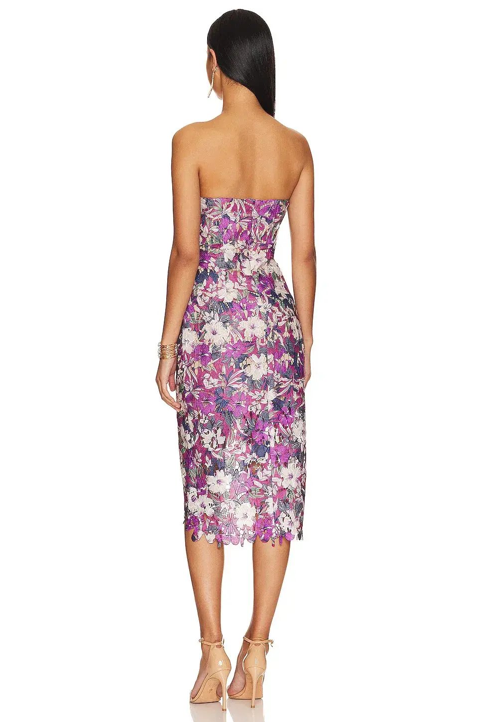 Elliatt Corse Dress Floral Size L/Au 12 photo 3