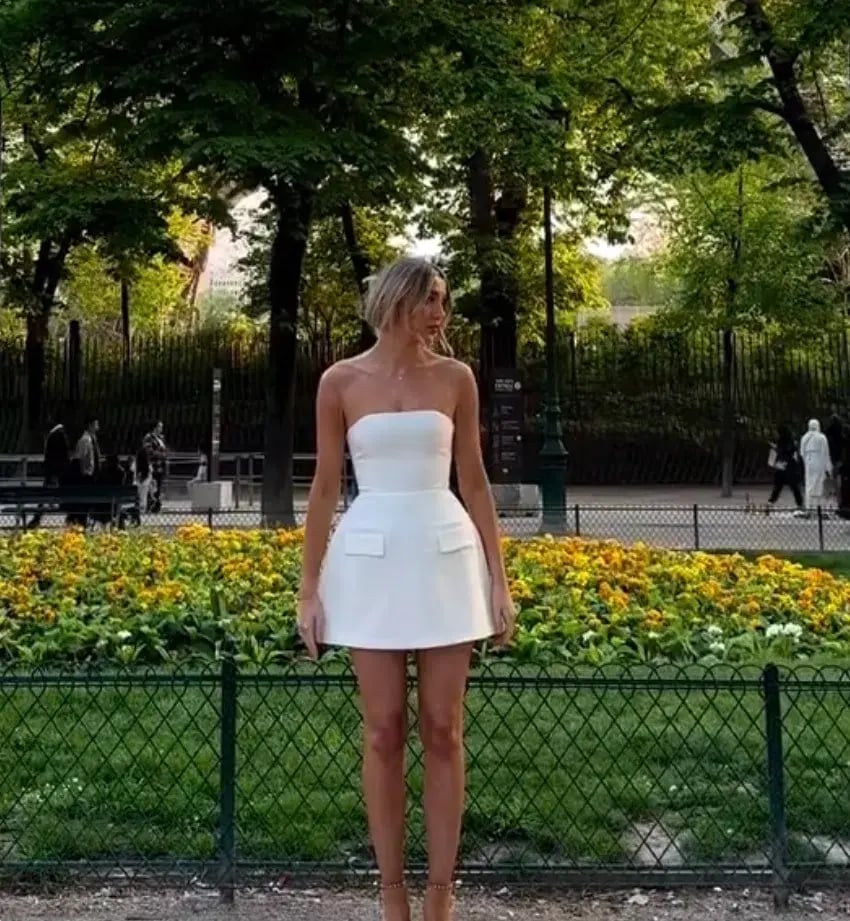 Odd Muse The Ultimate Muse Strapless Dress White Size S / AU 8 photo 8