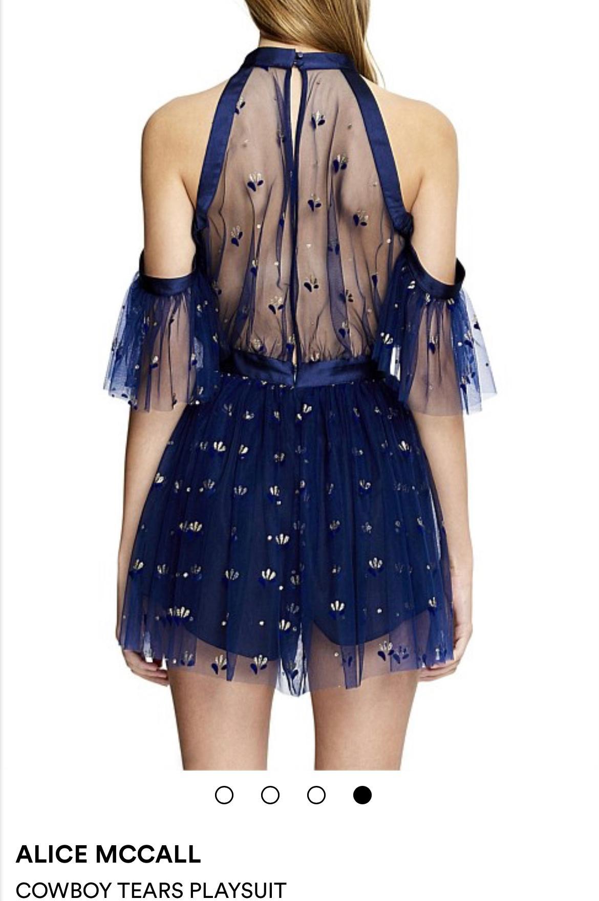 Alice McCall COWBOY TEARS PLAYSUIT| Size 10 photo 4