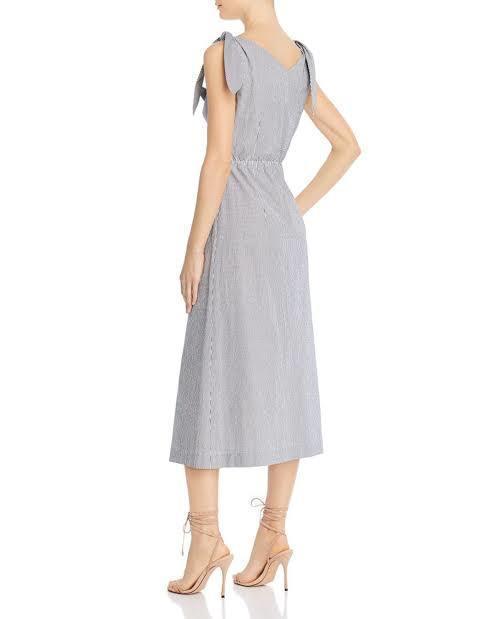 Alice McCall “Make sense striped cutout midi dress”- Size 10 photo 2