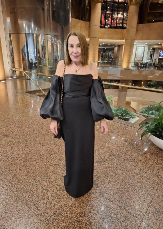 Solace London Carmen Maxi Dress, Black photo 2