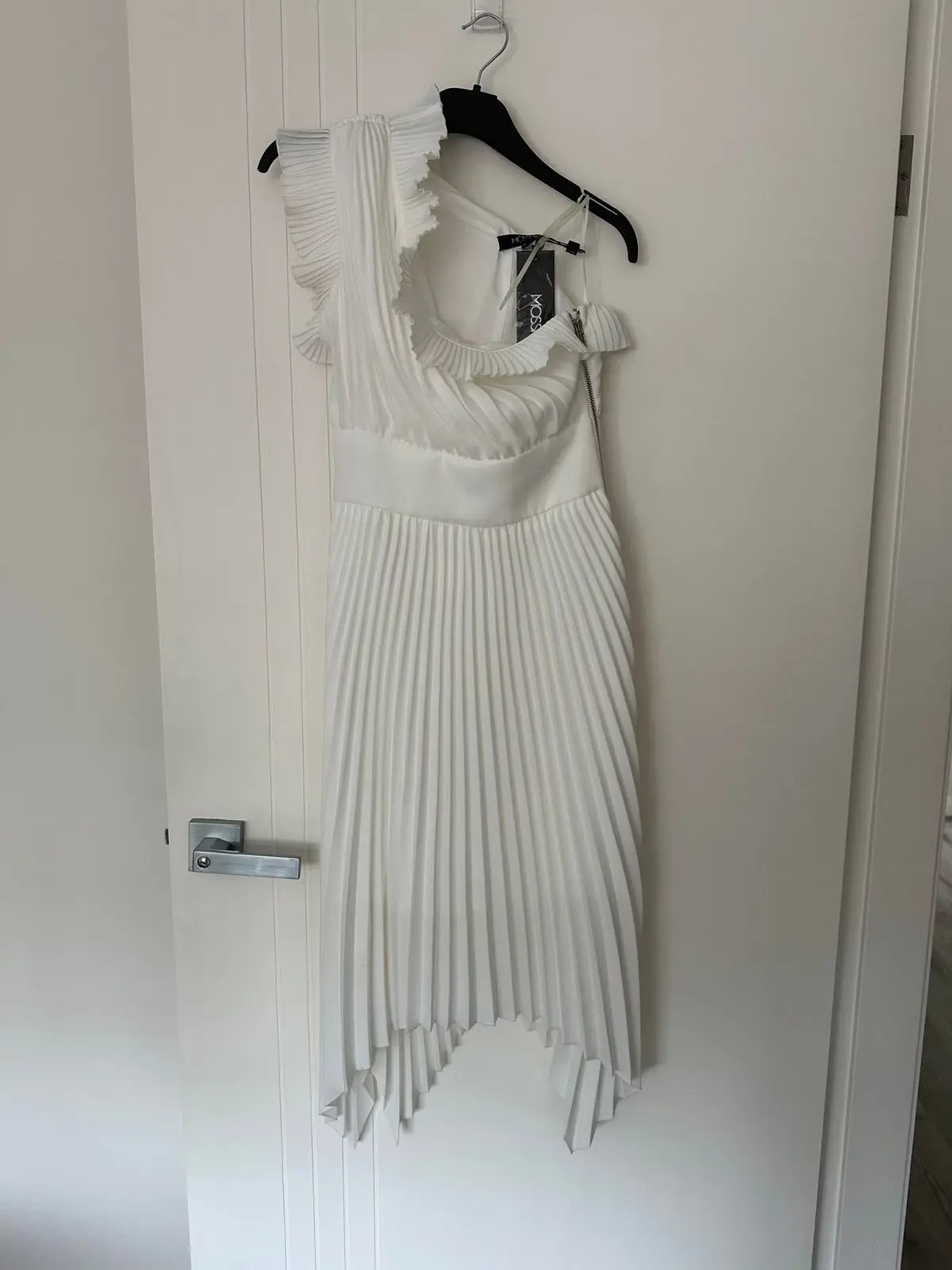 Mossman The Lady Like Midi Dress White Size 6 photo 6