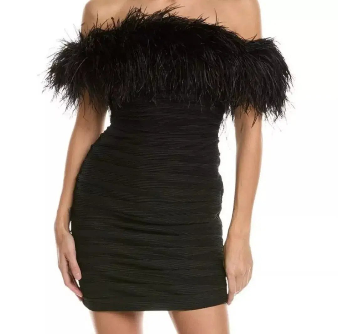 Rachel Gilbert Zion Mini Dress Black Size 1 / AU 8 photo 2