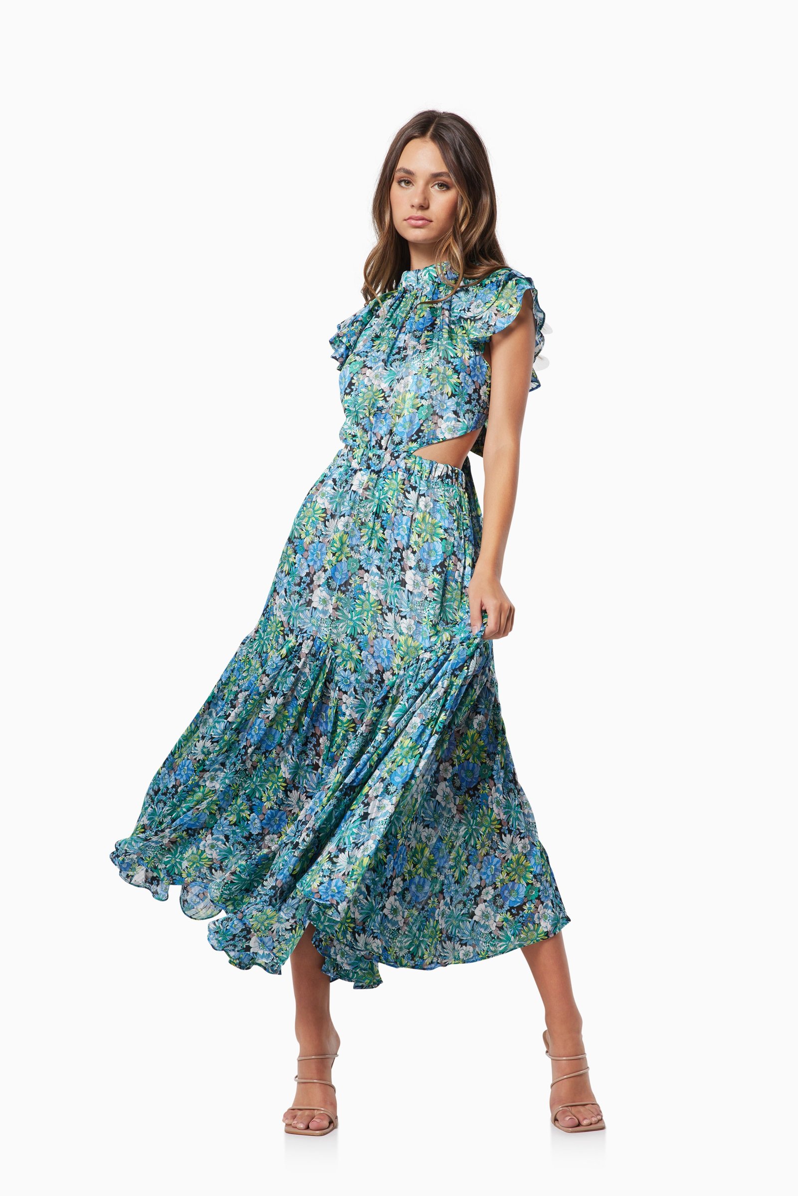 ELLIATT ROUSHAM DRESS - MULTI photo 5