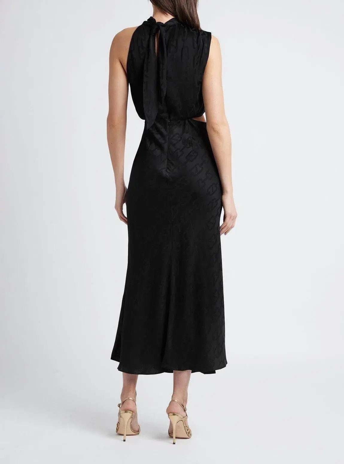 Sheike Reflections Dress Black Size 14 photo 2
