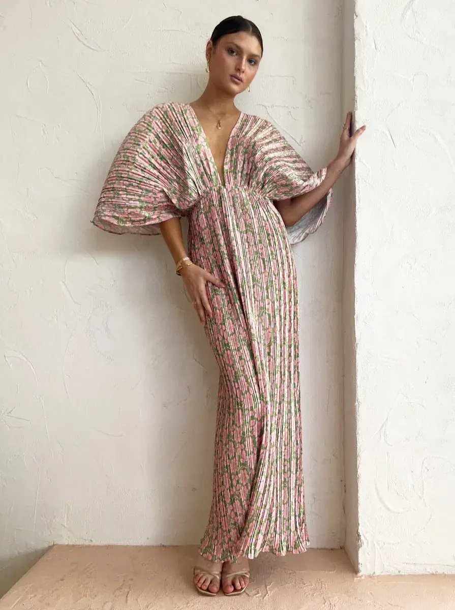 SONYA MODA GIANNA FOREVER DRESS FLORAL SIZE M/AU 10 photo 9