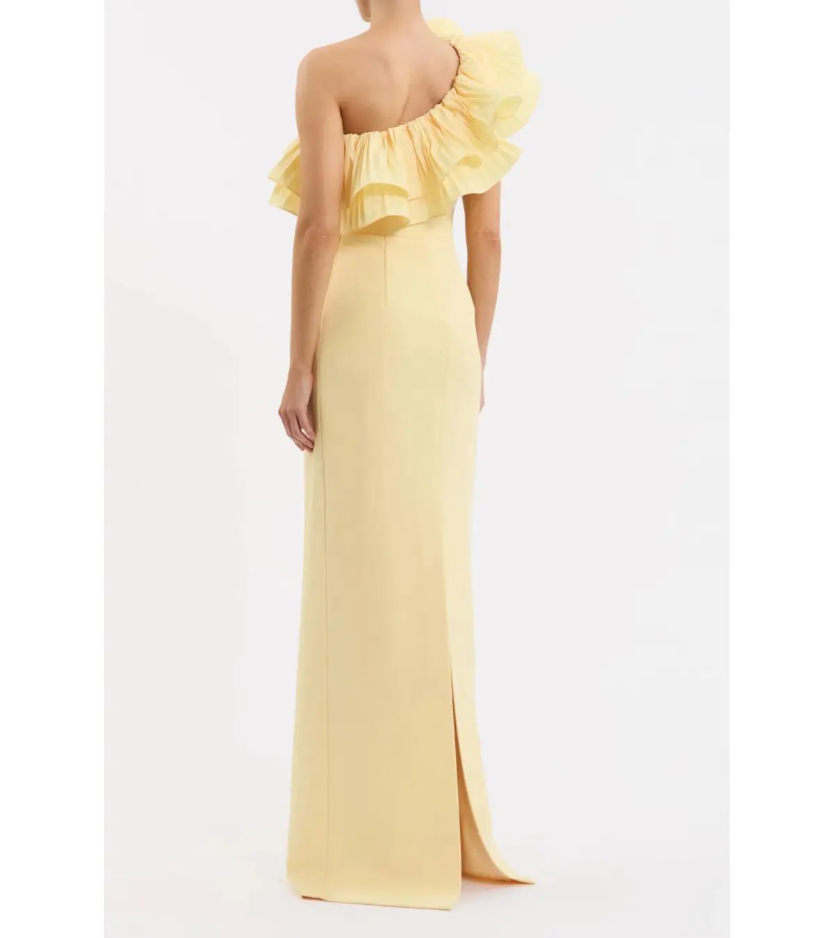 Rebecca Vallance Lulu Gown Yellow Size AU 12 photo 4