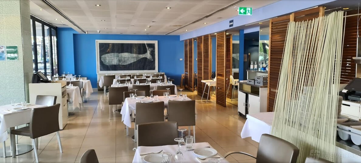Semi-Private Dining Area at Georges Mediterranean Restaurant photo 13