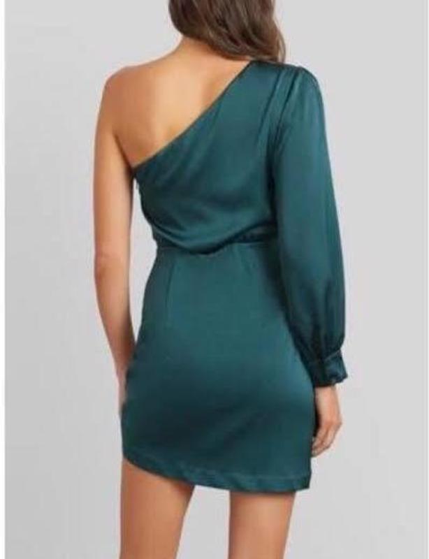 Kookai Vangeline Mini Dress Pine Green Size 10 photo 2