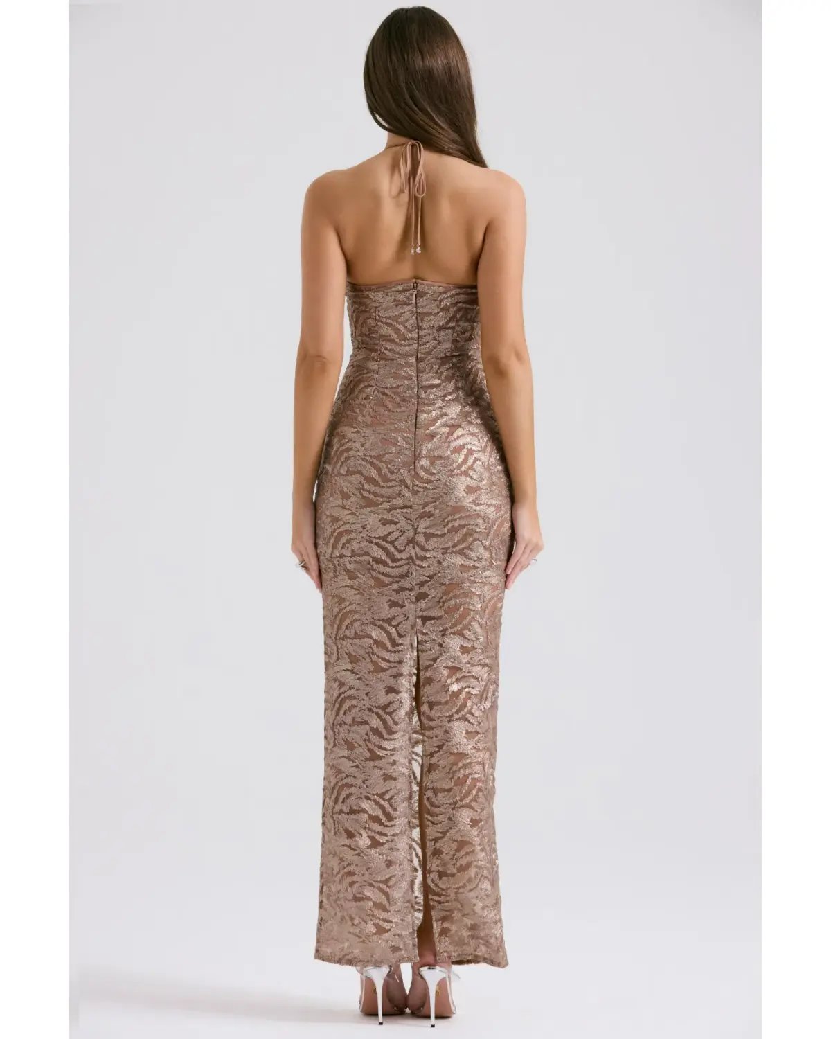 House of CB Giada Dress Rose Gold Size XS / AU 6 photo 4