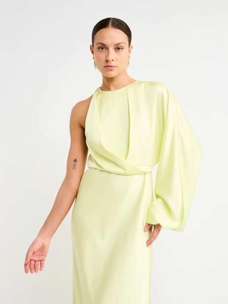 Significant Other Alessia One Shoulder Long Sleeve Dress photo 3