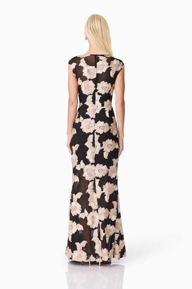 Elliatt Margaux Gown - Black Gold photo 3
