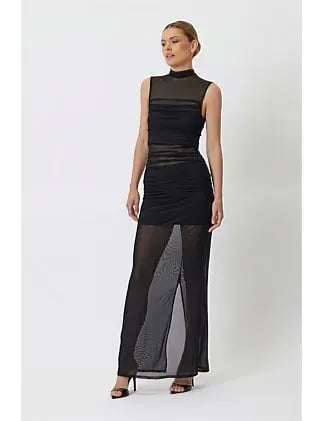 Bianca And Bridgett Ramona Maxi Dress in Black Size 10/L photo 3