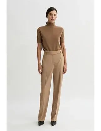 Willow Sui Wool Cashmere Short-Sleeve Polo Knit photo 6