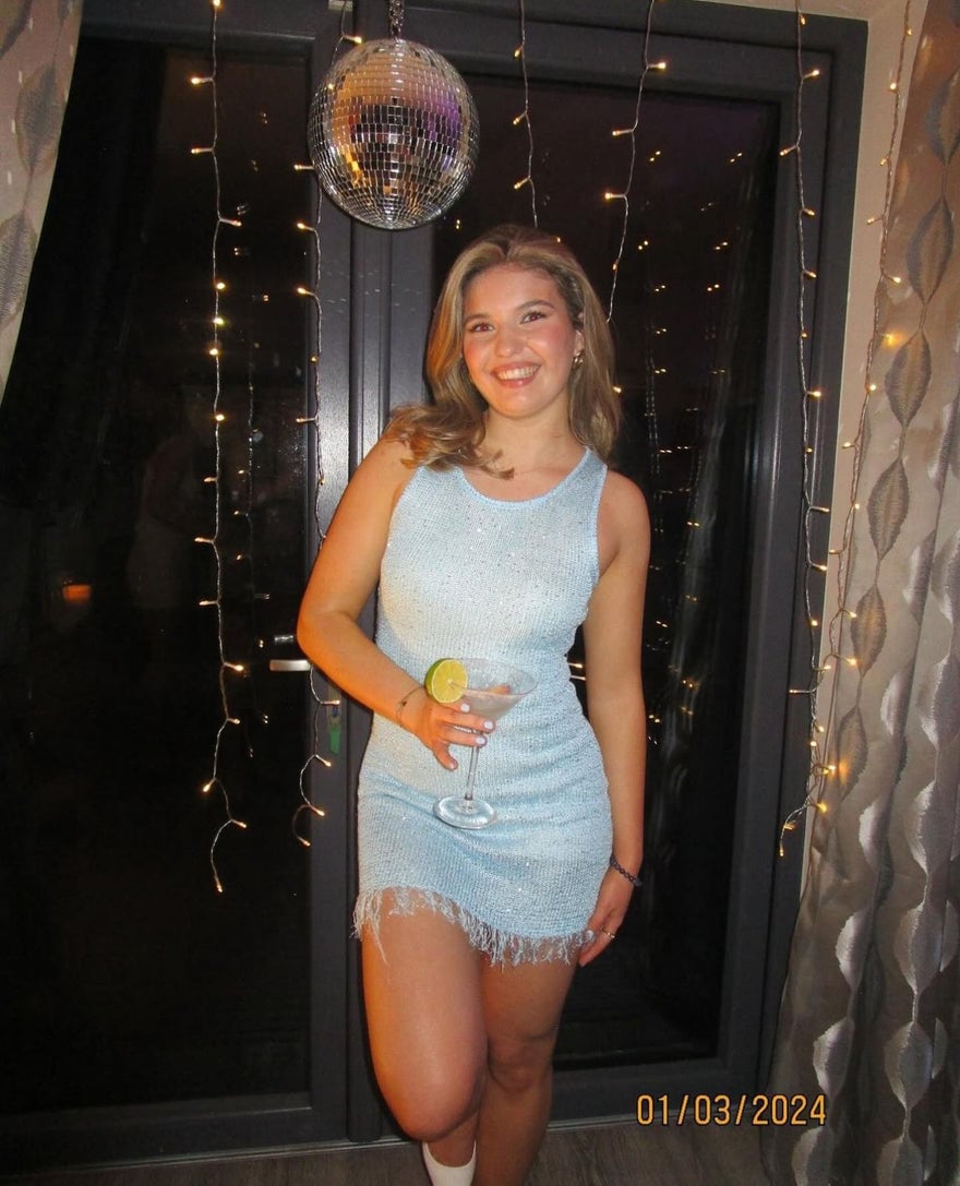Asta Resort Natalia Mini Dress in Blue photo 2