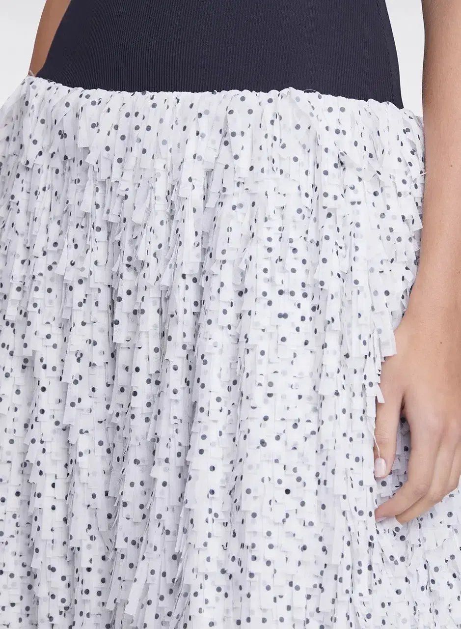 ANNA QUAN Leni Dress Spot Fringe 6 photo 10