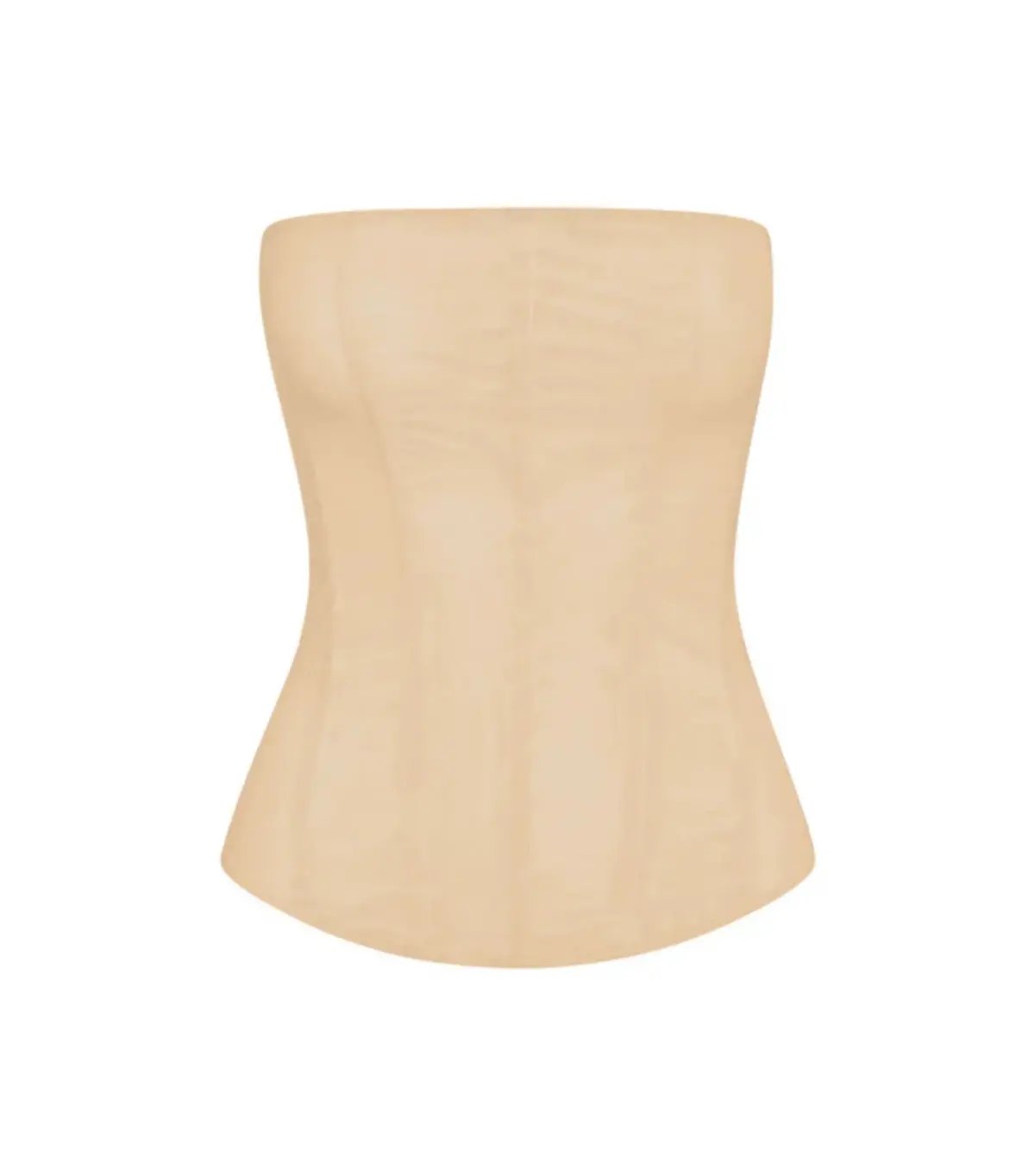 Leau Muse Mesh Corset Top Tan Size M / AU 10 photo 3