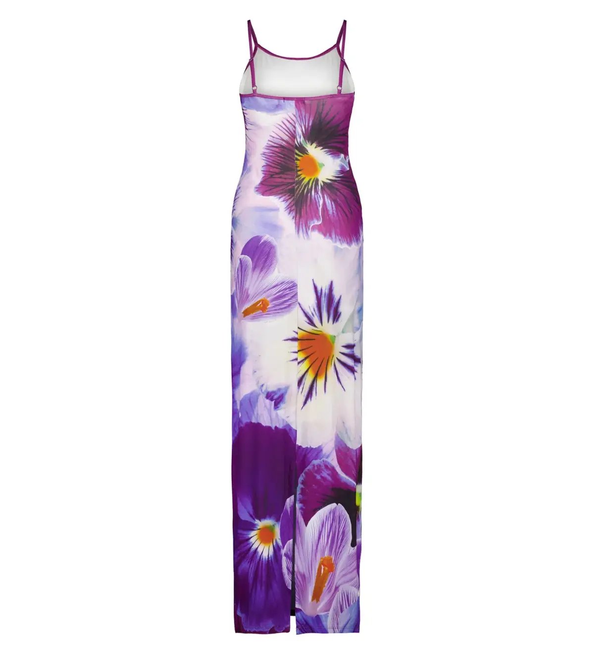 With Harper Lu Slip Maxi Dress Indigo Blossom Size S/AU 8 photo 6