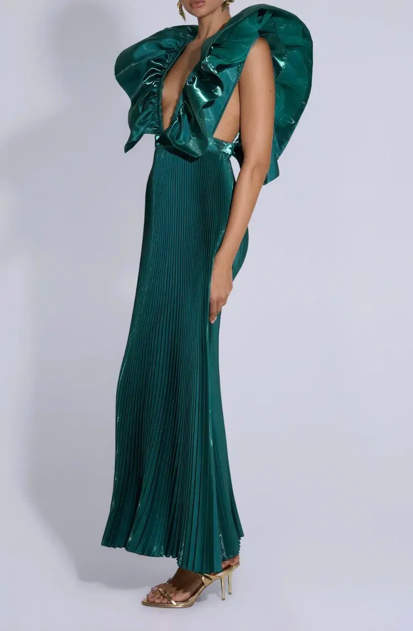 L'IDEE | Ventoux Gown | Pine Gloss | Size 10 photo 2