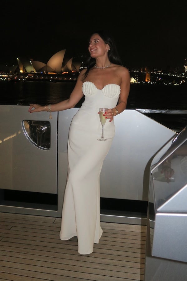 SNEAKY LINK CHELLE MAXI DRESS - WHITE photo 3