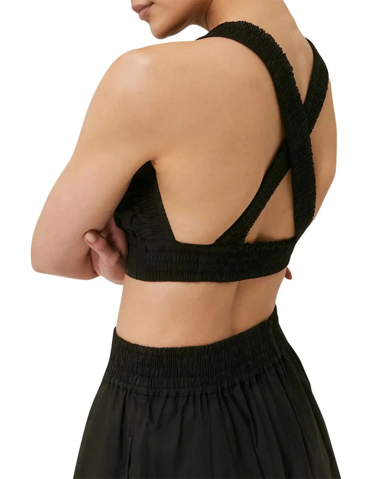 Saba Kiera Crop and Skirt Set Black Size 8 photo 4