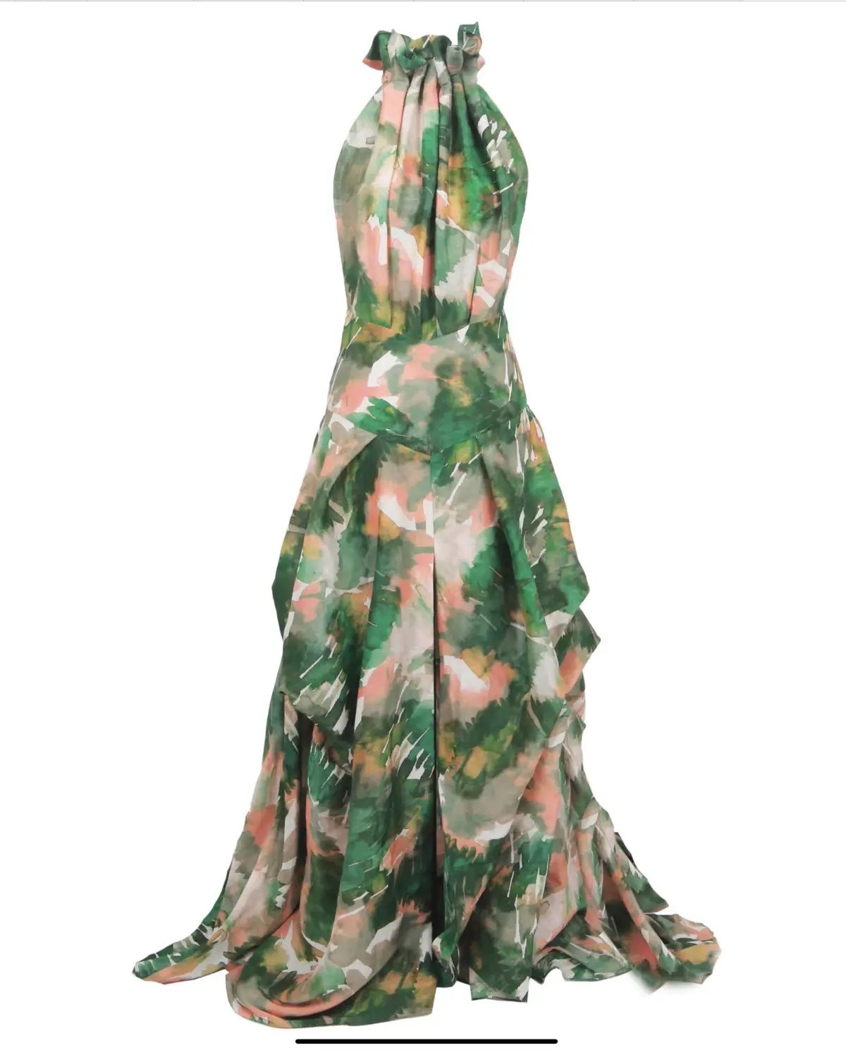 Ginger & Smart Aquarelle Gown Print Size 8 photo 5