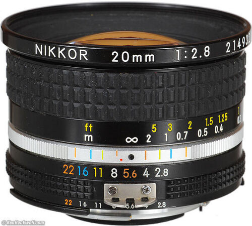 Nikon NIKKOR Cine-Mod Full Frame Ai-S - EF Mount (6x Lens Set) photo 2