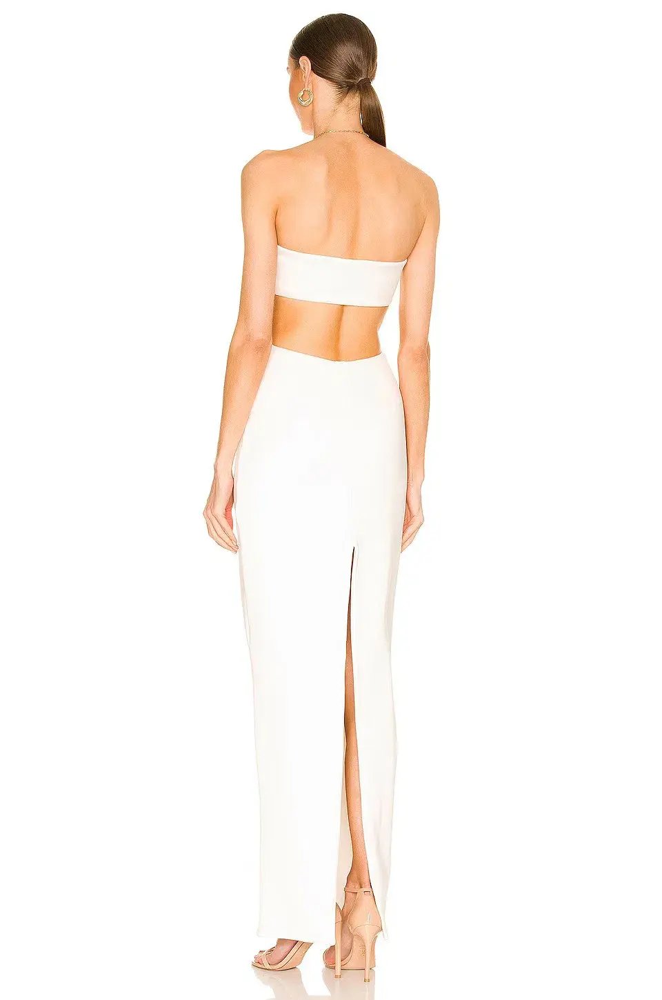 Natalie Rolt Carmen Gown White Size 0 / AU 6 photo 2