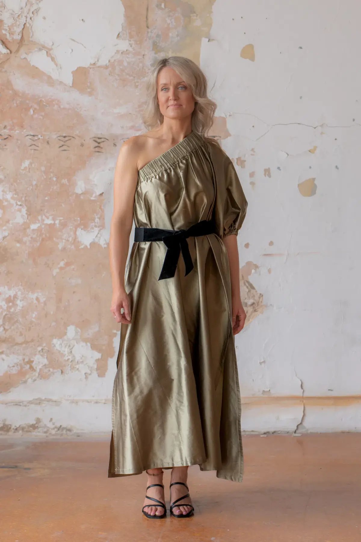ARTCLUB Aster Dress Sage Size 10 photo 3