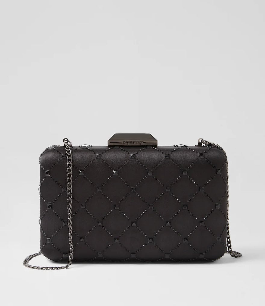 Olga Berg Violet Hotfix Clutch photo 2