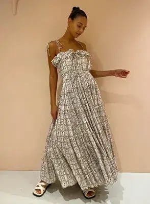 Palm Noosa With Love From Dress Print Size 12 photo 3