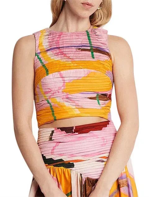 Aje Palette Ruched Top Expression Size 8 photo 5
