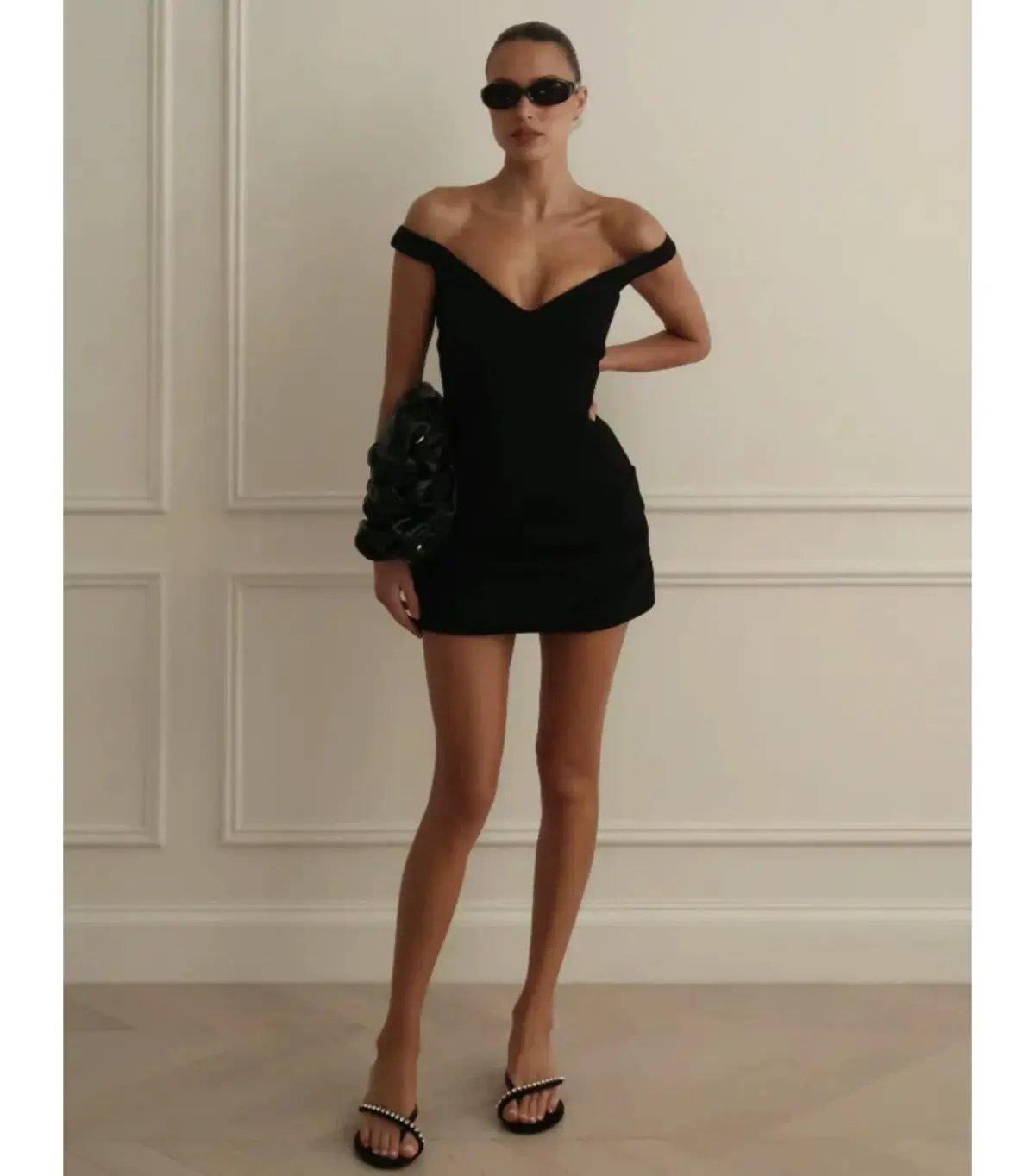 Arcina Ori Avery Mini Dress Black Size S / AU 8 photo 3